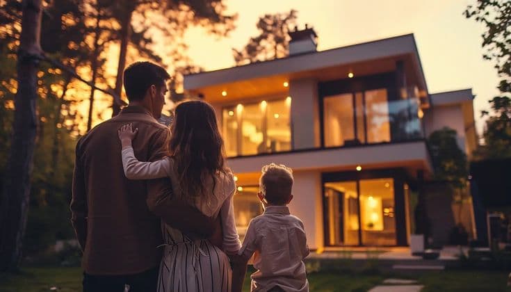 Interior de luxo com automação